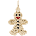 Gingerbread man charm