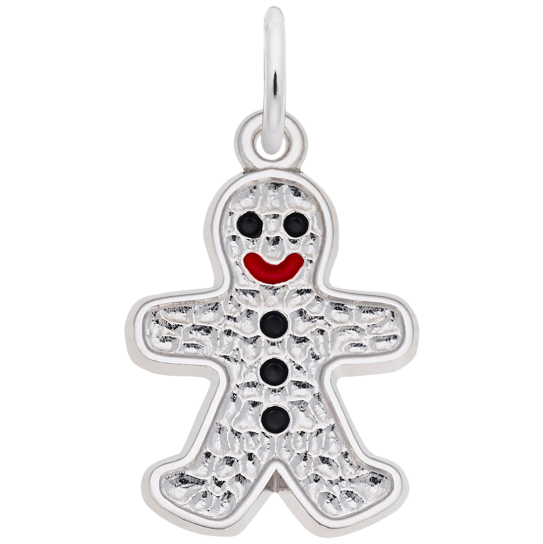 Gingerbread man charm