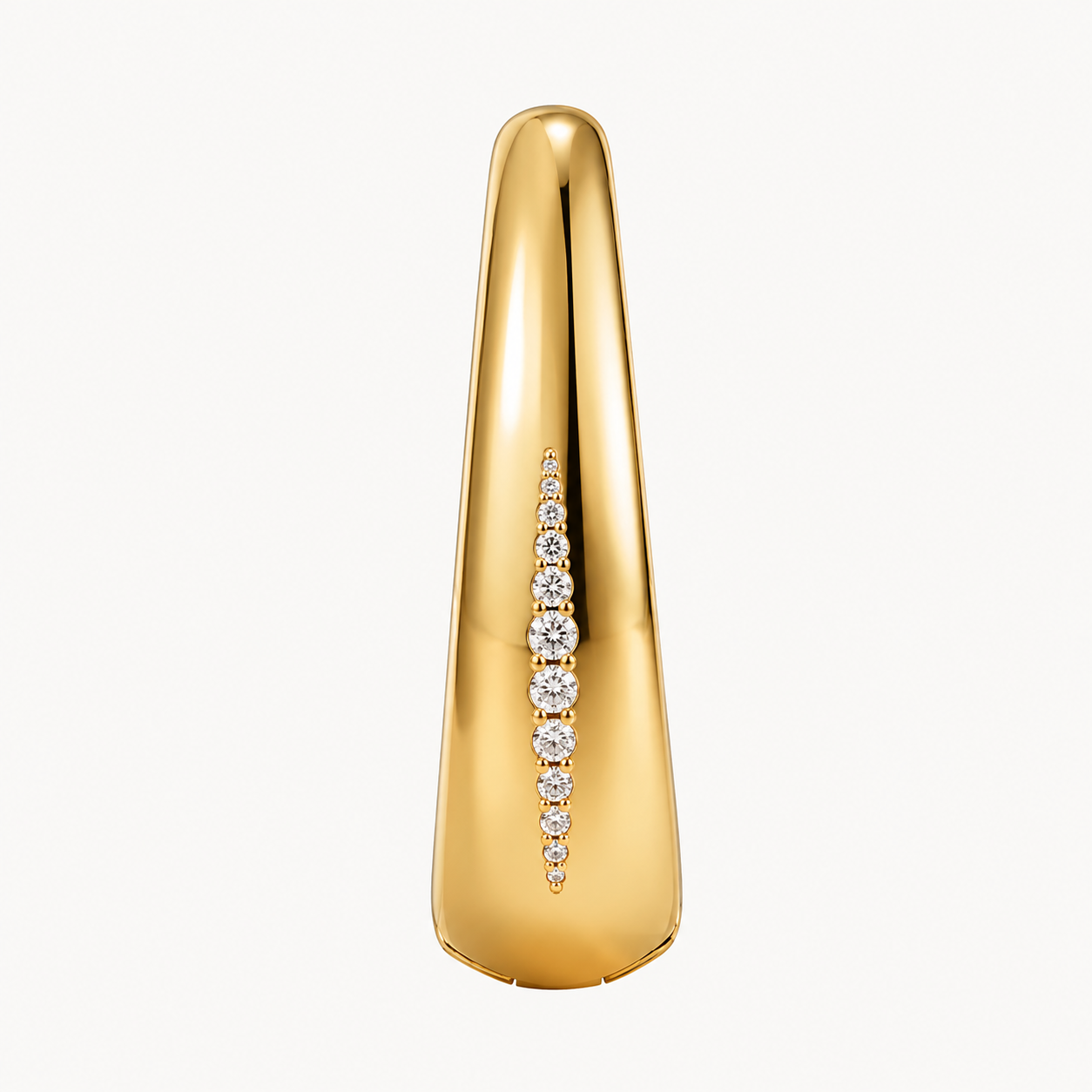 Hoops with diamonds