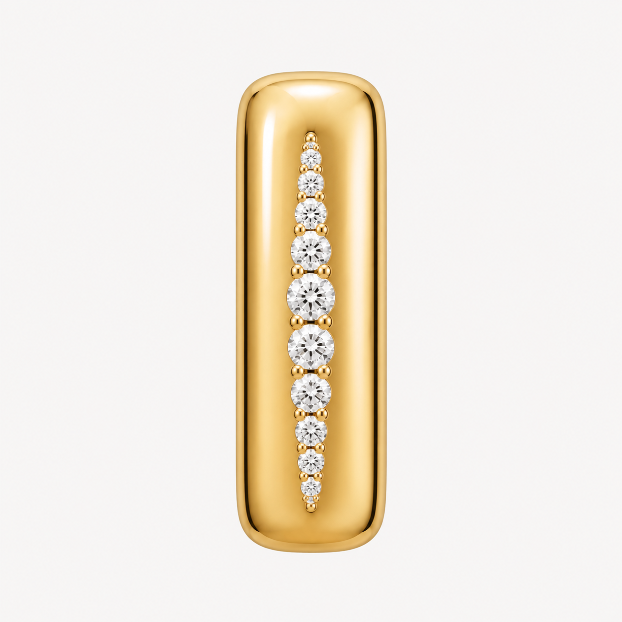 Hoops with diamonds